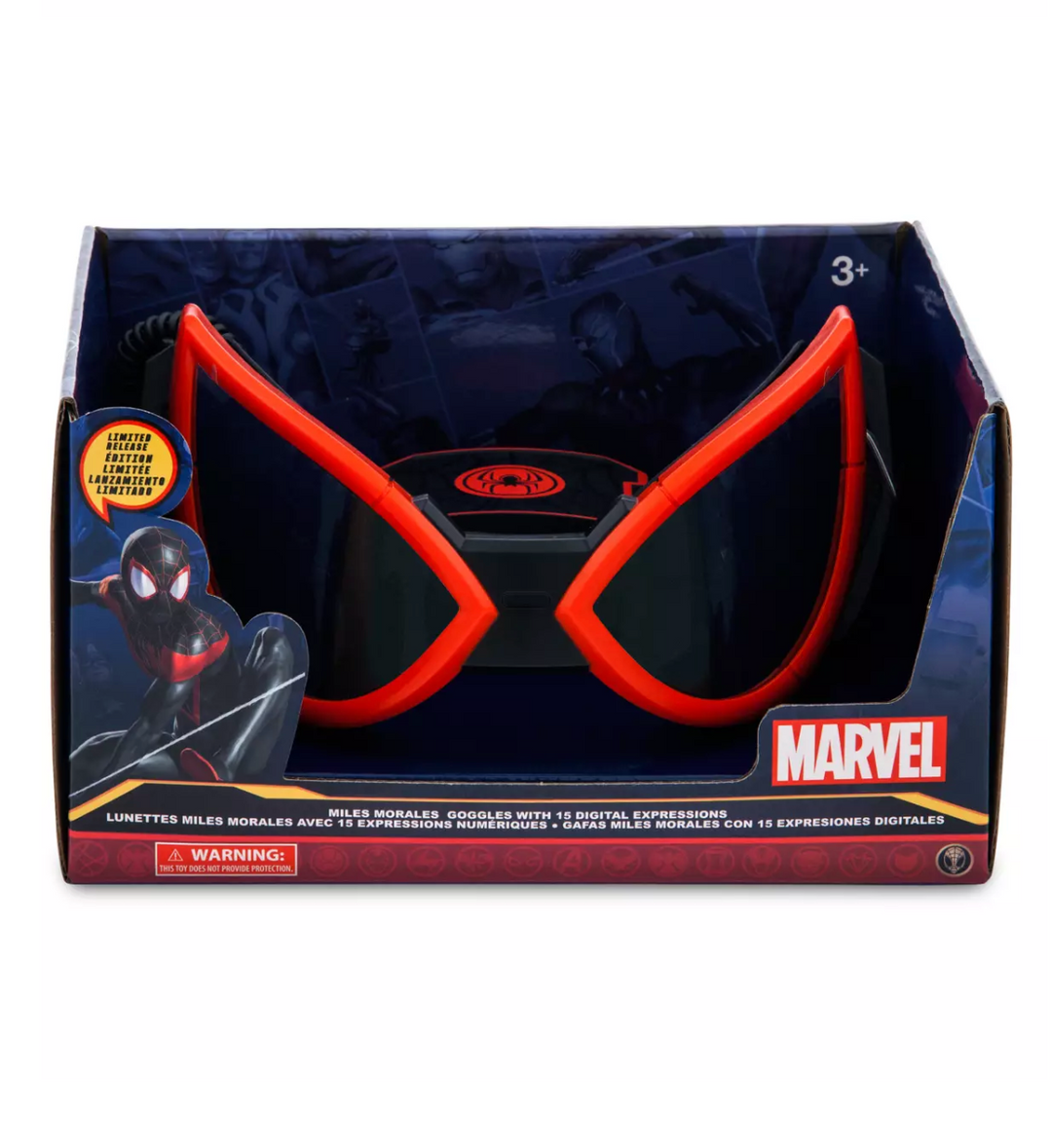 spiderman goggles disney Parks Marvel Miles Morales with 15 Digital Expressions – I Love Characters Model Family:GT Grade 105 Everyday Smart Women S.M.I.-Radsport | Trekking-Rahmen |