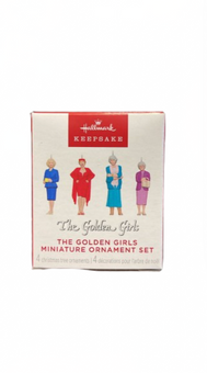 Hallmark 2024 Keepsake Mini The Golden Girls Ornaments Set of 4 New with Box