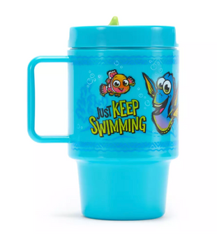 Disney Parks Finding Nemo 18 oz. Tumbler with Built-In Straw New With Tag