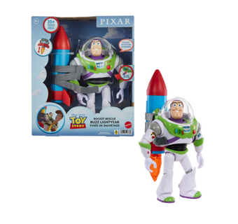 Disney Parks Pixar Toy Story Buzz Lightyear 10in Action Figure Rocket New W Tag