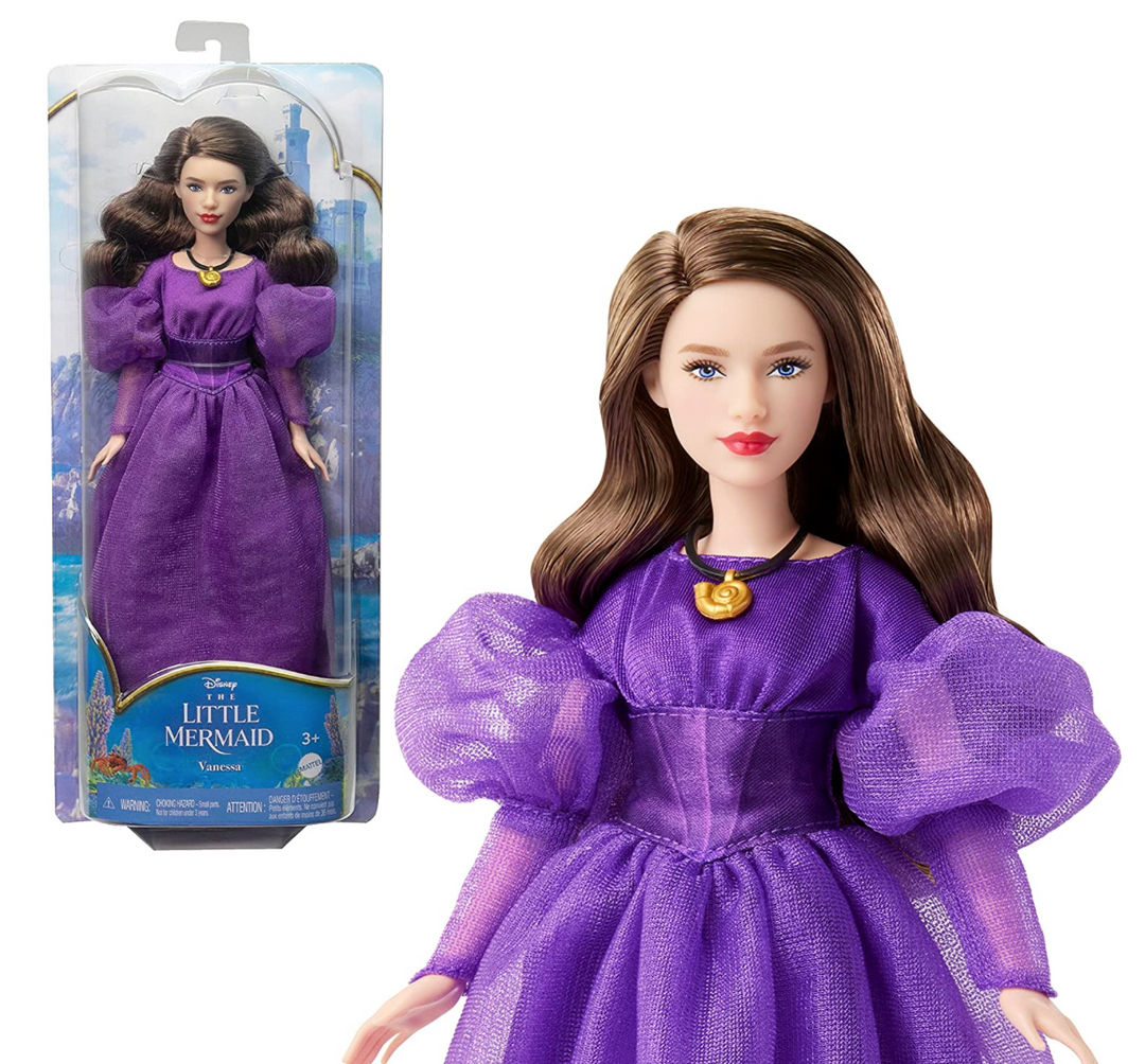 Disney Little Mermaid Vanessa Fashion Doll Signature Purple Dress New – I  Love Characters