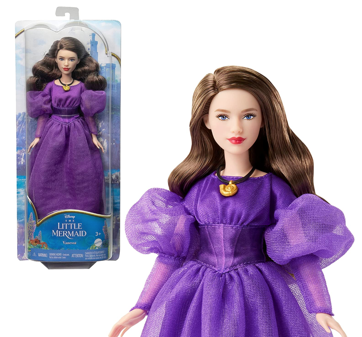 Disney Little Mermaid Vanessa Fashion Doll Signature Purple Dress New with Box