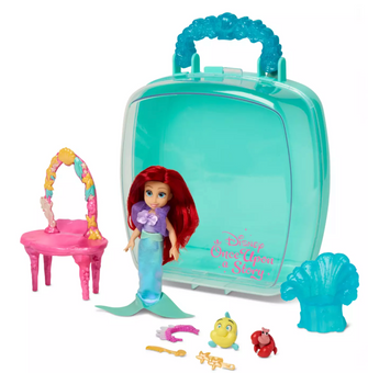 Disney Parks Little Mermaid Ariel Once Upon a Story Mini Doll Playset New W Tag