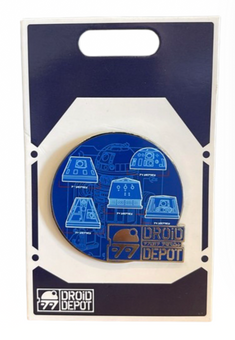 Disney Parks Star Wars Galaxy Edge Droid Depot Family Pin New With Tag