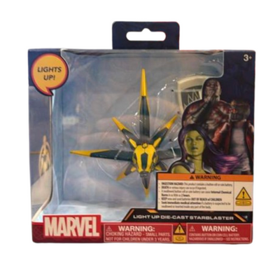 Disney Parks Marvel Light Up Die-Cast Starblaster Toy New with Tag