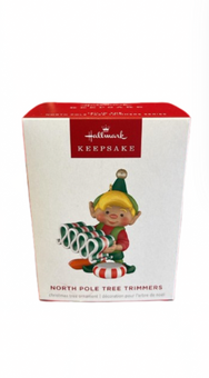 Hallmark 2025 Keepsake North Pole Tree Trimmers Christmas Ornament New with Box