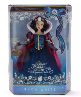 Disney Parks Snow White 2025 Holiday Special Edition Doll New