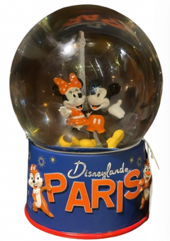 Disney Parks Epcot World France Disneyland Paris Water Globe New With Tag