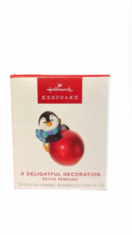 Hallmark 2025 Keepsake Mini Petite Penguins A Delightful Christmas Ornament New