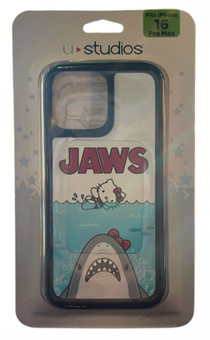 Universal Studios Hello Kitty Jaws iPhone 16 Pro Max Phone Case New With Tag