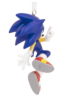 Hallmark Sonic The Hedgehog Action Pose Christmas Ornament New with Box