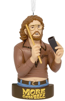 Hallmark Saturday Night Live More Cowbell SNL 50th Christmas Tree Ornament New