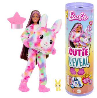 Barbie Cutie Reveal Bunny Doll & Accessories, Color Dream Toy New with Box