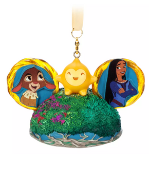 Disney Parks Wish Asha Valentino Star Ear Hat Christmas Ornament New with Tag