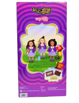 My Life As Willy Wonka Posable 18in Doll, Medium Blonde Hair, Blue Eyes New Box