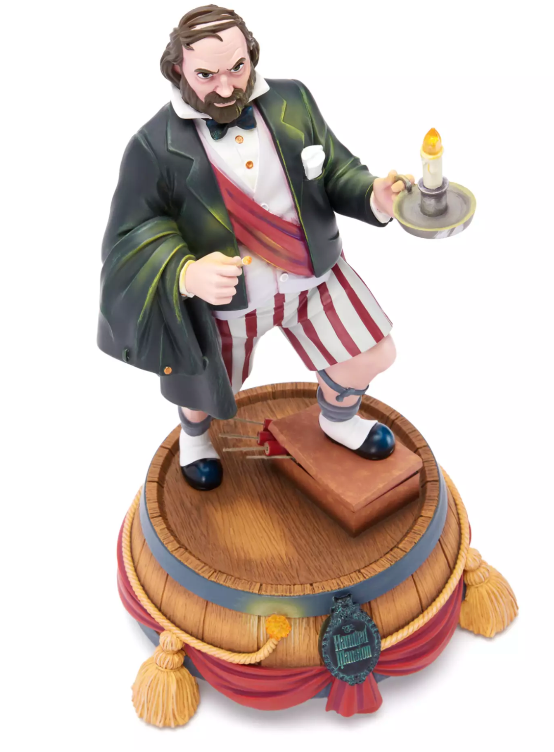 Disney Parks The Haunted Mansion The Dynamite Gentleman Light-Up Figure Figurine