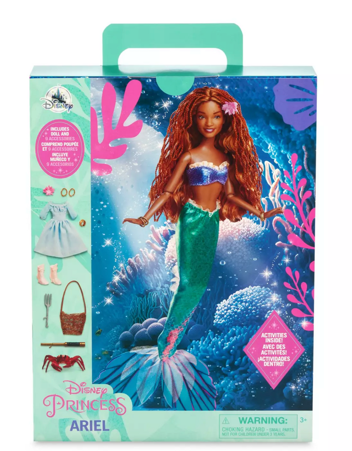 disney parks ariel little mermaid dress ceramic mug Disney Parks Ariel Story Doll Little Mermaid, Live Action Film New wit – I  Love Characters