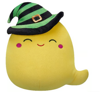 Squishmallows MISS CHATTY Yellow Witch GHOST 5" Halloween Plush Toy New with Tag