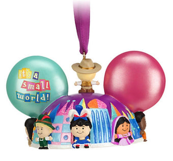 disney christmas it's a small world ear hat ornament cody reynolds new with tag