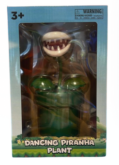 Universal Studios SUPER NINTENDO WORLD Dancing Piranha Plant Toy New With Tag