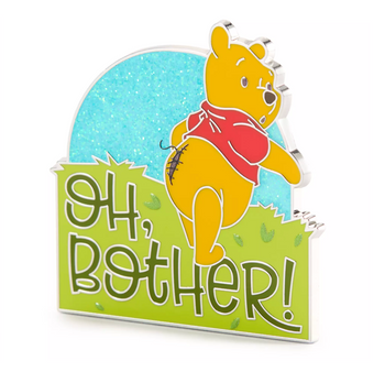 Disney Parks Winnie the Pooh Oh Bother! Pin New With Card