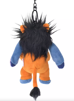 Disney Halloween Villains Stitch as Scar Plush Keychain Bag Charm New with Tag
