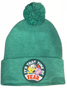 Disney Parks Despicable Me Minions Christmas That time of Year Hat New With Tag