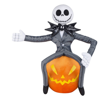Disney The Nightmare Before Christmas Jack Skellington Prop Greeter New with Tag