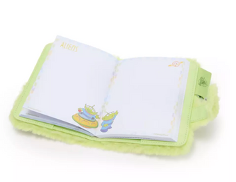Disney Parks Toy Story Alien Plush Journal Green New With Tag