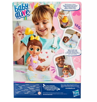 Baby Alive Shampoo Snuggle Sophia Doll Toy New with Box