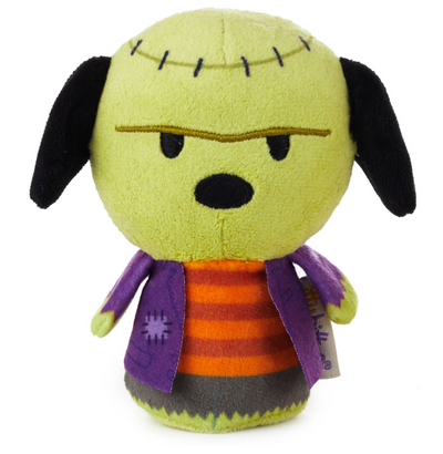 Hallmark itty bittys Peanuts Franken-Snoopy With Sound Plush New with Tag