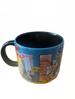Disney Parks Shanghai Resort Map Mickey and Friends Enjoy Life Coffee Mug New