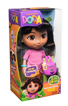 Dora the Explorer Sing & Explore Dora Fashion Doll(English) Toy New With Tag