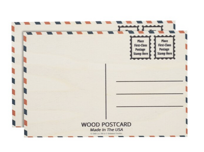 Universal Studios How to Train Your Dragon Wood Postcard Set New With Tag