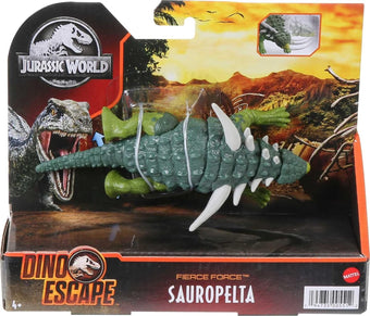 Jurassic World Fierce Force Sauropelta Dinosaur Action Figure Toy New with Box
