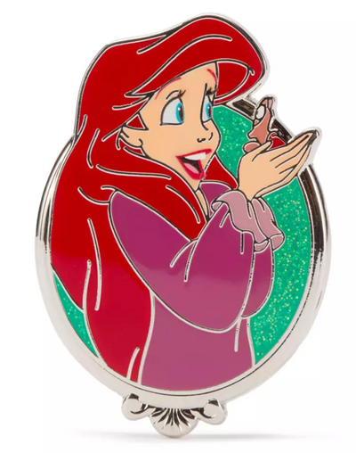 Disney Parks Ariel and Sebastian Pin The Little Mermaid New With Card