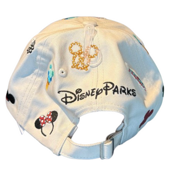 Disney Parks 2026 WDW Snacks Icons Monorail Mickey Waffle Baseball Hat Cap New