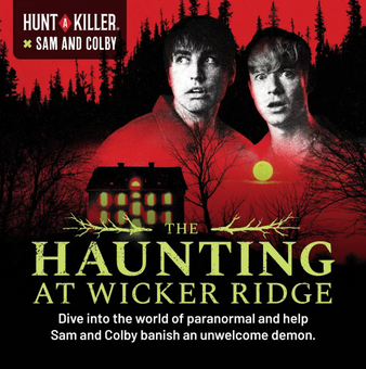 Hunt A Killer x Sam and Colby The Haunting at Wicker Ridge Board Game New
