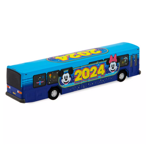 Disney Parks WDW 2024 Die Cast Metal Toy Bus New with Card