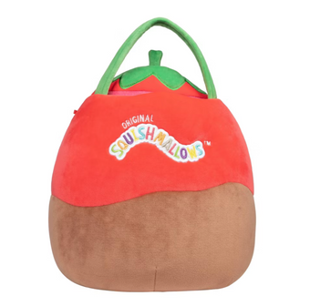 Squishmallows Scarlet the Strawberry Valentine's Day Treat Pail Plush New w Tag