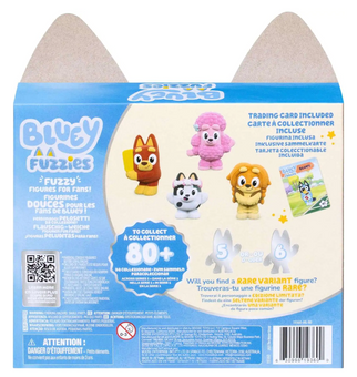 Disney Parks Bluey Fuzzies 2-Inch Friends & Family Pack Toy New With Tag