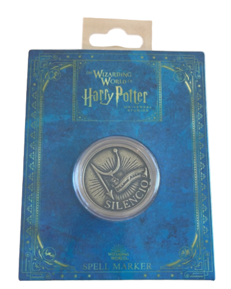 Universal Studios Harry Potter Dragon Alley Silencio Spell Marker New Sealed