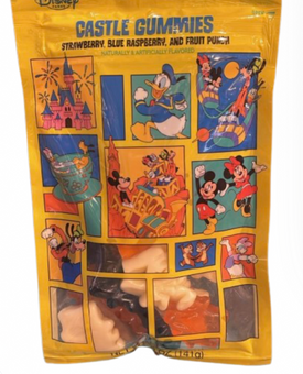 Disney Parks Castle Gummies Candy New with Tag