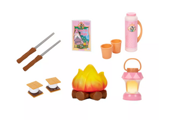 Disney Princess S'mores in Style Glamping Tent with Lantern Toy Set New with Box