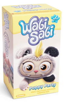 Wabi Sabi Puppy Party Blind Box by Relatable - Mystery Plush Toy New With Tag
