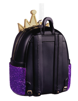 Hallmark Loungefly Disney Villains Evil Queen Backpack Christmas Ornament New