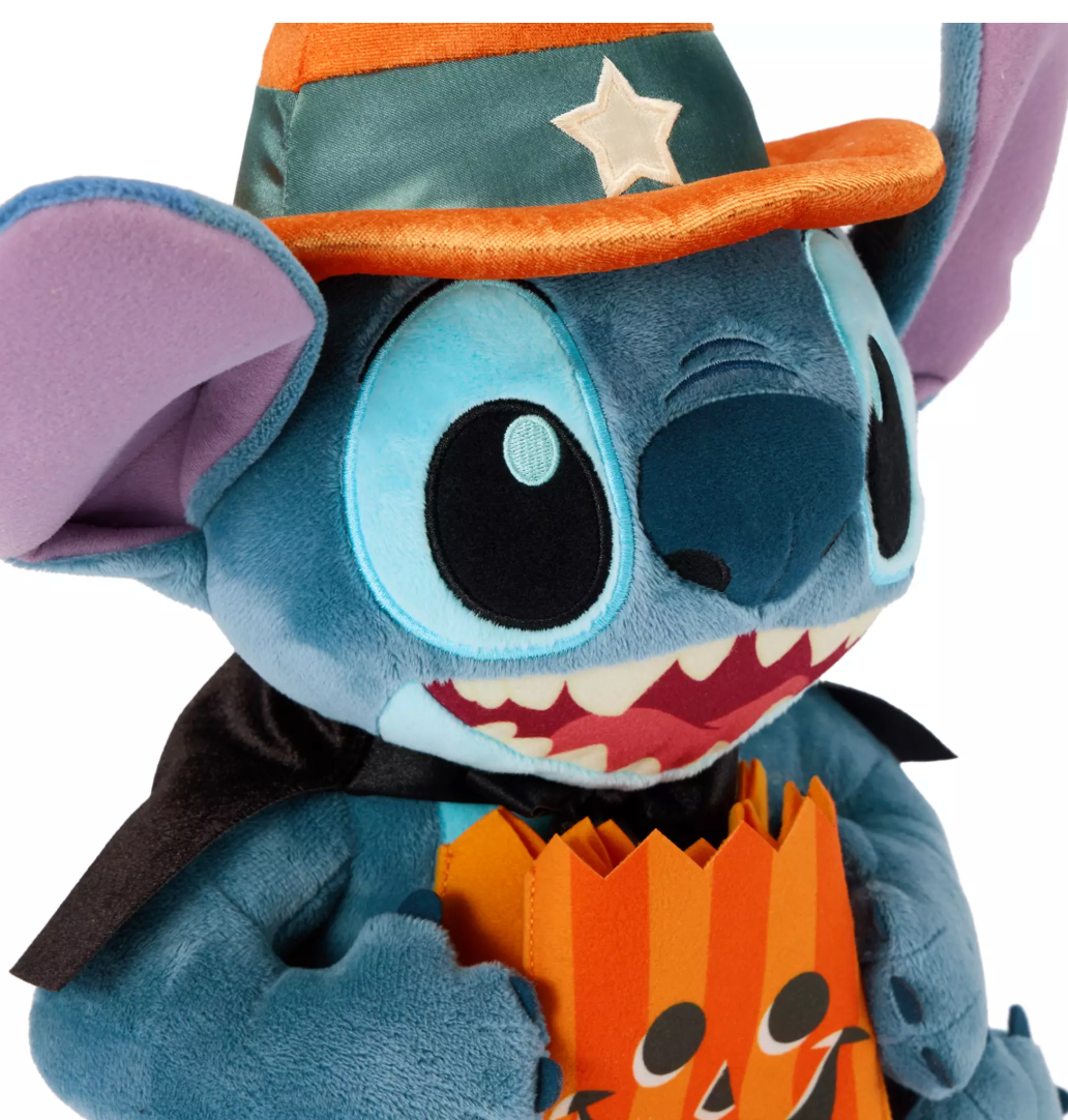 Disney Stitch Halloween Plush Lilo and Stitch Medium 14'' Toy New with Tag