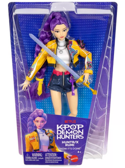 KPop Demon Hunters HUNTR/X Rumi Fashion Doll in Removable Look New w Box
