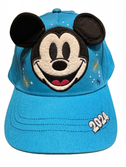 Disney 2024 Walt Disney World Mickey Baseball Cap Youth Size New with Tag