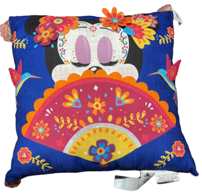 Disney Parks Epcot Mexico Minnie Mouse Throw Pillow New With Tag